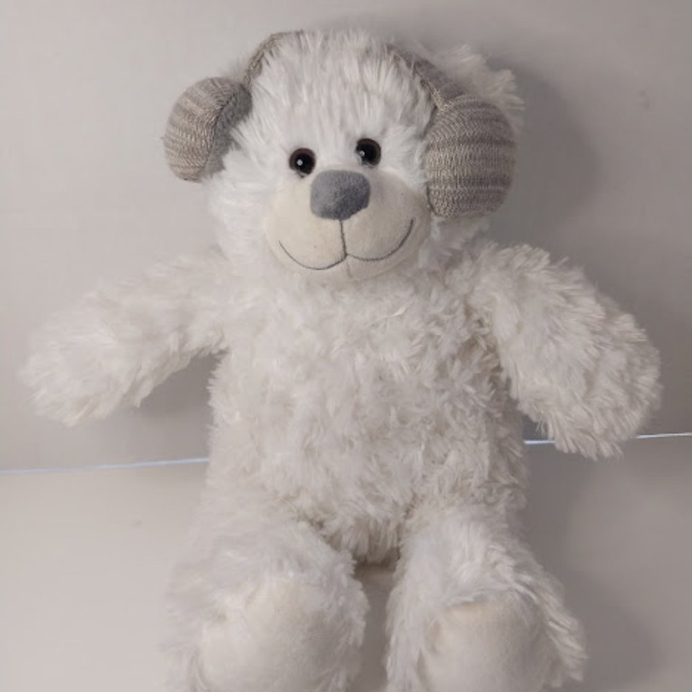 Mary Meyers Bear wearing Headphones Plush